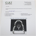 Jacky Cupit's 1962 Western Open Glass 50th Anniversary Trophy