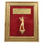 Jacky Cupits 1975 All America Intercollegiate Hall Of Fame Award