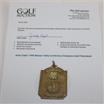 Jacky Cupit's 1959 Missouri Valley Conference Champions Gold Filled Medal