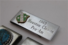 Jacky Cupit's 1963 Houston Classic, Pensacola PGA, & 1972 Durante-Robertson Money Clips