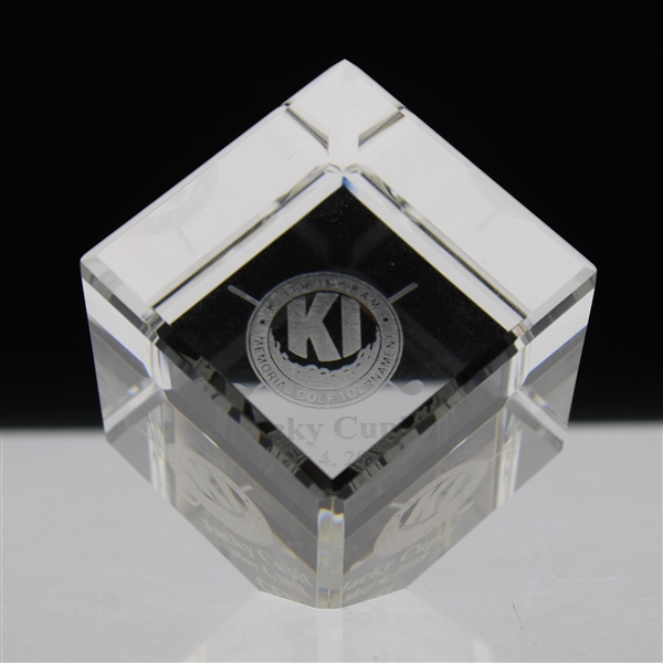 Jacky Cupits 2018 Keith Ingram Memorial Golf Tournament Glass Trophy