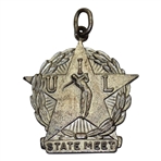 Jacky Cupits U I L State Meet Sterling Silver Golf Medal