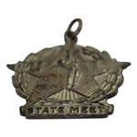 Jacky Cupit's U I L State Meet Sterling Silver Golf Medal