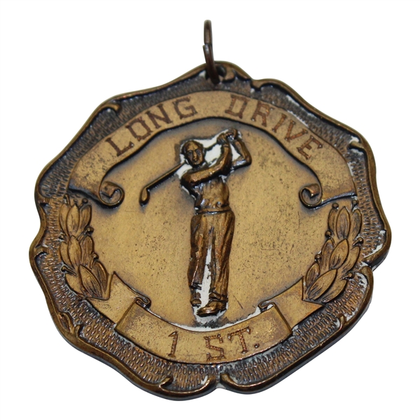 Jacky Cupits Long Drive Competition 1st Winners Medal