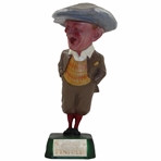 Large Penfold Man Statue w/Pipe & Base