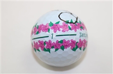 Rory McIlroy Signed TaylorMade Masters Azalea Logo Ball JSA ALOA