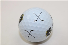 Paige Spiranic Signed Happy Gilmore 2 Gold Jacket Logo Ball JSA ALOA