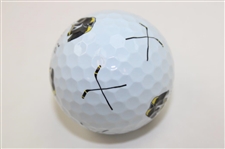 Paige Spiranic Signed Happy Gilmore 2 Gold Jacket Logo Ball JSA ALOA