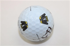 Paige Spiranic Signed Happy Gilmore 2 Gold Jacket Logo Ball JSA ALOA