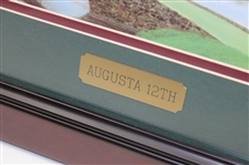 Augusta National GC Par 3, 12th Hole Print by Artist Charles Beck - Framed & Double Matted 