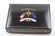 1999 Ryder Cup at Brookline White Embroidered Hat w/Two(2) Dozen Titleist Tour Balata 100 Golf Balls