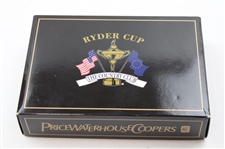 1999 Ryder Cup at Brookline White Embroidered Hat w/Two(2) Dozen Titleist Tour Balata 100 Golf Balls