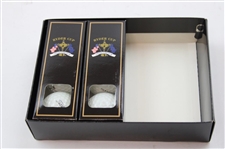 1999 Ryder Cup at Brookline White Embroidered Hat w/Two(2) Dozen Titleist Tour Balata 100 Golf Balls