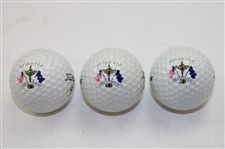 1999 Ryder Cup at Brookline White Embroidered Hat w/Two(2) Dozen Titleist Tour Balata 100 Golf Balls