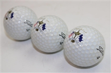 1999 Ryder Cup at Brookline White Embroidered Hat w/Two(2) Dozen Titleist Tour Balata 100 Golf Balls