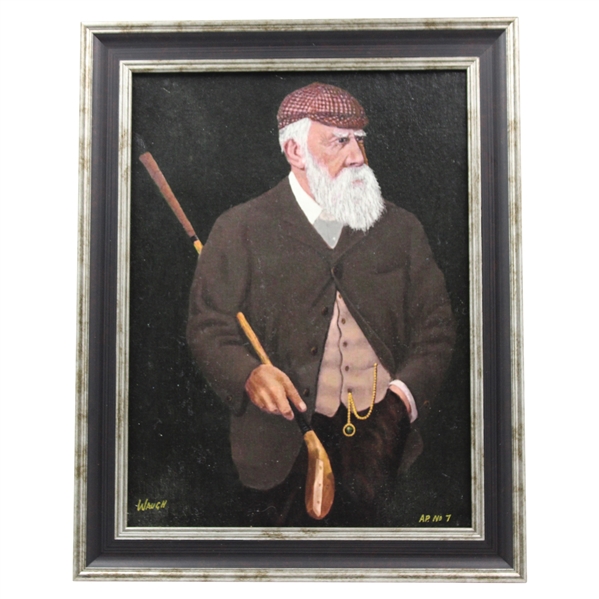 Old Tom A3 Canvas Print Framed Ap No 7