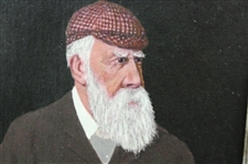 Old Tom A3 Canvas Print Framed Ap No 7