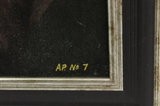 Old Tom A3 Canvas Print Framed Ap No 7