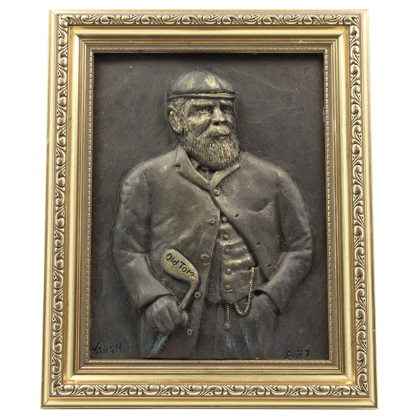 Old Tom Bronze Coated Plaque Ap No 7