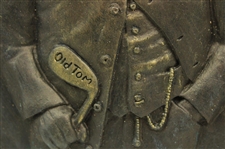 Old Tom Bronze Coated Plaque Ap No 7