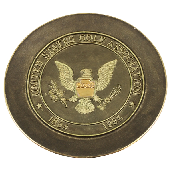 USGA Commemorative Earthenware Plaque Ap Sample