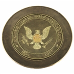 USGA Commemorative Earthenware Plaque Ap Sample