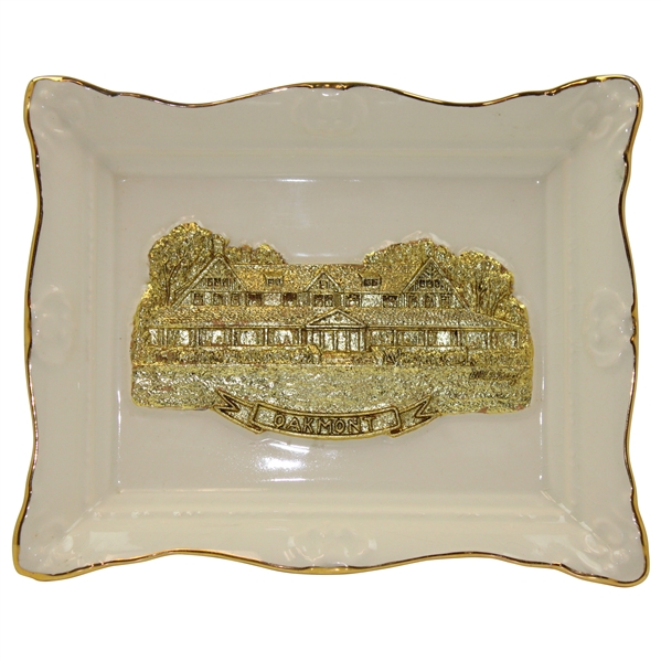 Oakmont Earthenware Decorative Plate