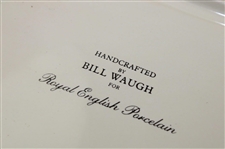 1995 Ryder Cup Oakhill Royal English Porcelain Playing Cards Holder Handcrafted By Artist Bill Waugh