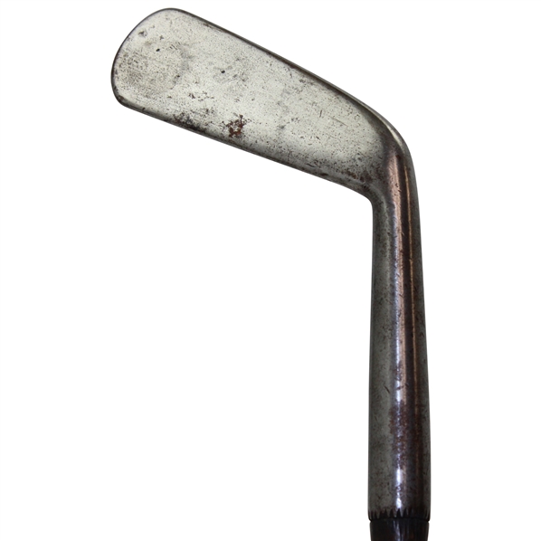 c.1890’s Willie Park Smooth Face Cleek w/ Shaft Stamp