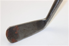 c.1890’s Willie Park Smooth Face Cleek w/ Shaft Stamp