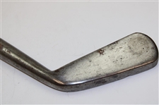 c.1890’s Willie Park Smooth Face Cleek w/ Shaft Stamp