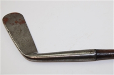 c.1890’s Willie Park Smooth Face Cleek w/ Shaft Stamp