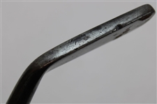 c.1890’s Willie Park Smooth Face Cleek w/ Shaft Stamp