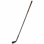 c.1890’s Willie Park Smooth Face Cleek w/ Shaft Stamp