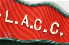 Vintage Los Angeles Country Club (L.A.C.C.) Hole 11 Tee Marker - Circa 1950's