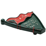 Vintage Los Angeles Country Club (L.A.C.C.) Hole 11 Tee Marker - Circa 1950's