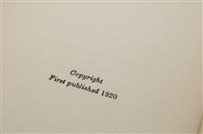 Alister Mackenzie Inscribed 1920 'Golf Architecture' First Ed Book With the Author's Compliments