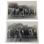 1942 Victory Golf Tournament at Wilshire CC Ticket w/Seventeen(17) Original Photos