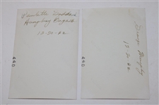 1942 Victory Golf Tournament at Wilshire CC Ticket w/Seventeen(17) Original Photos