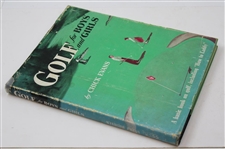 Chick Evans Signed 1954 ‘Golf For Boys And Girls’ Book JSA ALOA