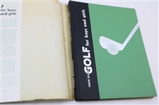 Chick Evans Signed 1954 ‘Golf For Boys And Girls’ Book JSA ALOA