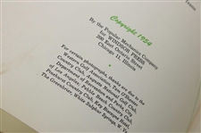Chick Evans Signed 1954 ‘Golf For Boys And Girls’ Book JSA ALOA
