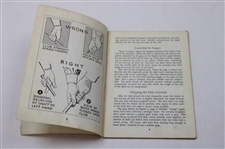 1935 'Rights & Wrongs of Golf' Booklet by Bobby Jones