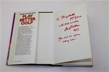 Henry Cotton Signed Reprinted 1976 'Henry Cotton Says…Play Better Golf' Book JSA ALOA