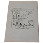 Bobby Jones' 1926 'Golf Clubs as Bird Sanctuaries' Book - Scarcest Written Work (w/Grantland Rice)