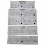 Geiberger, Lehman, Watson & (7) others Signed 1993 Memorial, 1994  Sprint Invitational, 1998 Tour Championship & 1993 Southwestern Colonial Official Scorecards