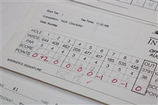 Geiberger, Lehman, Watson & (7) others Signed 1993 Memorial, 1994  Sprint Invitational, 1998 Tour Championship & 1993 Southwestern Colonial Official Scorecards