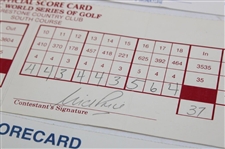 Sutton, Azinger, Price & (7) Others Signed Official Tournament Scorecards