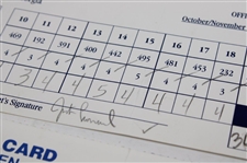 Sutton, Azinger, Price & (7) Others Signed Official Tournament Scorecards