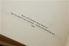 1933 'Golfing Memories And Methods' Book by Joyce Wethered - 3rd Edition